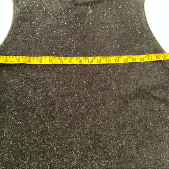 ENCORE, BLACK SLEEVELESS WOMEN SWEATER, SIZE: 3X - Picture 10 of 14